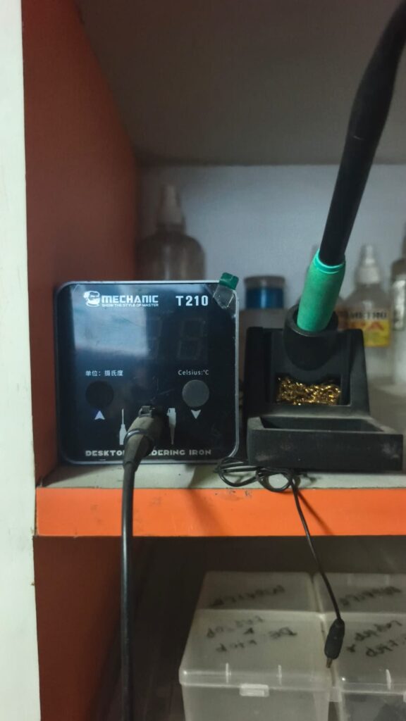 mechanic t210 soldering